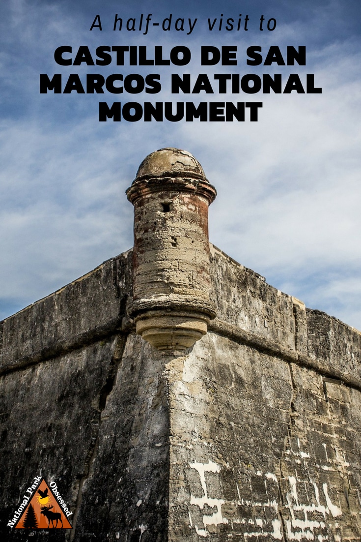 Explore the Spanish history of St. Augustine, Florida with a visit to Castillo de San Marcos National Monument. The masonry fort has stood the test of time.  #CastillodeSanMarcos #Florida #NationalMonument #findyourpark #fort #history #historicalsite #StAugustine
