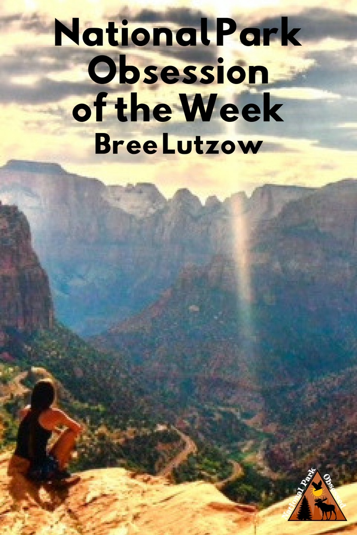 Learn about National Park Obsessed Community member Bree Lutzow.  Bree is from Orlando and is using her love of travel to explore the national parks. #nationalparkobsessed #findyourpark #nationalpark #nationalparks #nationalparkgeek