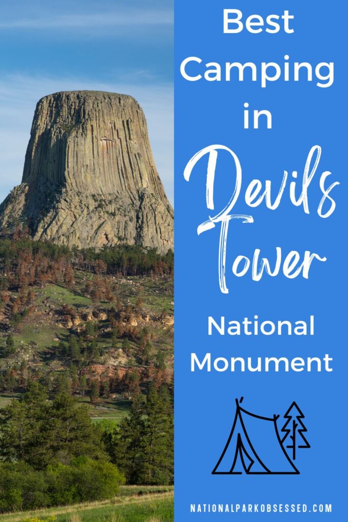 Are you considering camping in Devils Tower National Monument? Click HERE for the ultimate guide to Devils Tower camping. 
