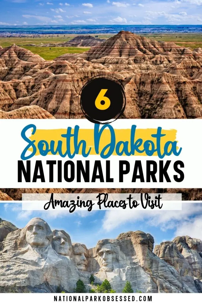 The national parks in South Dakota are home to one of the US's most recognizable landmarks and amazing natural areas. Here are 6 South Dakota National Parks

south dakota national parks and historic site / national parks in sd / national parks south dakota / how many national parks are in south dakota / what national parks are in south dakota

