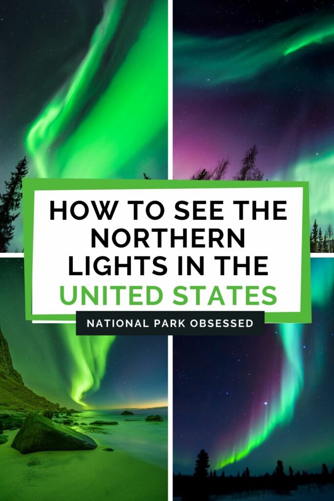Would you like to see the Aurora Borealis in the United States?  Check out the best National Parks to see the Northern Lights in the USA.

USA Northern Lights / Aurora Borealis USA / National Parks Northern Lights / National Parks Aurora Borealis / Aurora Borealis in the US / Where to see the northern lights in the USA 