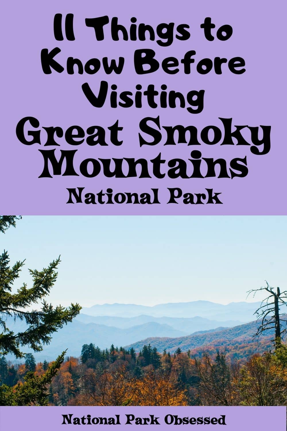 11 Things To Know Before Visiting Great Smoky Mountains National Park ...