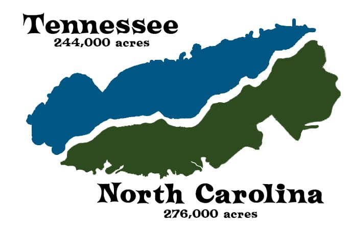 Great Smoky Mountains size