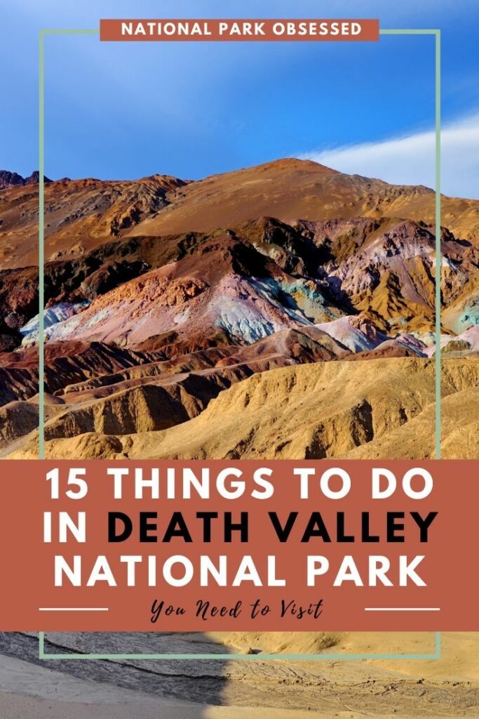 Planning your first visit to Death Valley? Here are 15 things you can't miss on your first visit to Death Valley National Park. Find the best things to do in the park. 

things to do in Death Valley / Death Valley Things to do / must see death valley / death valley must sees 