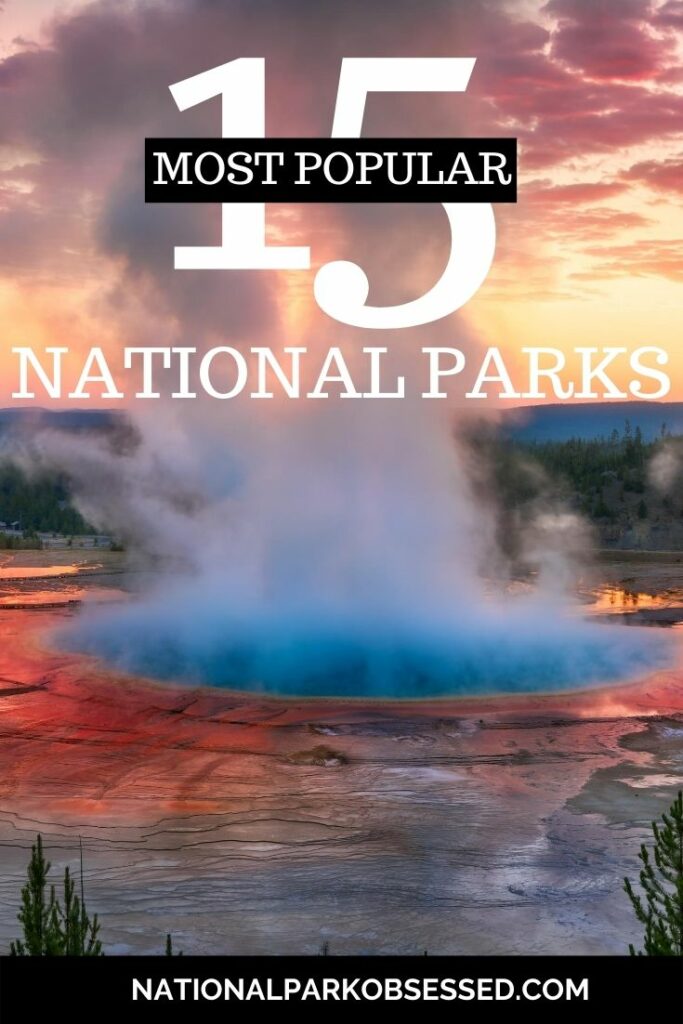 Wonder which US national parks are the most popular? Click HERE to learn about the 15 most visited national parks and a few tips to avoid the crowds.