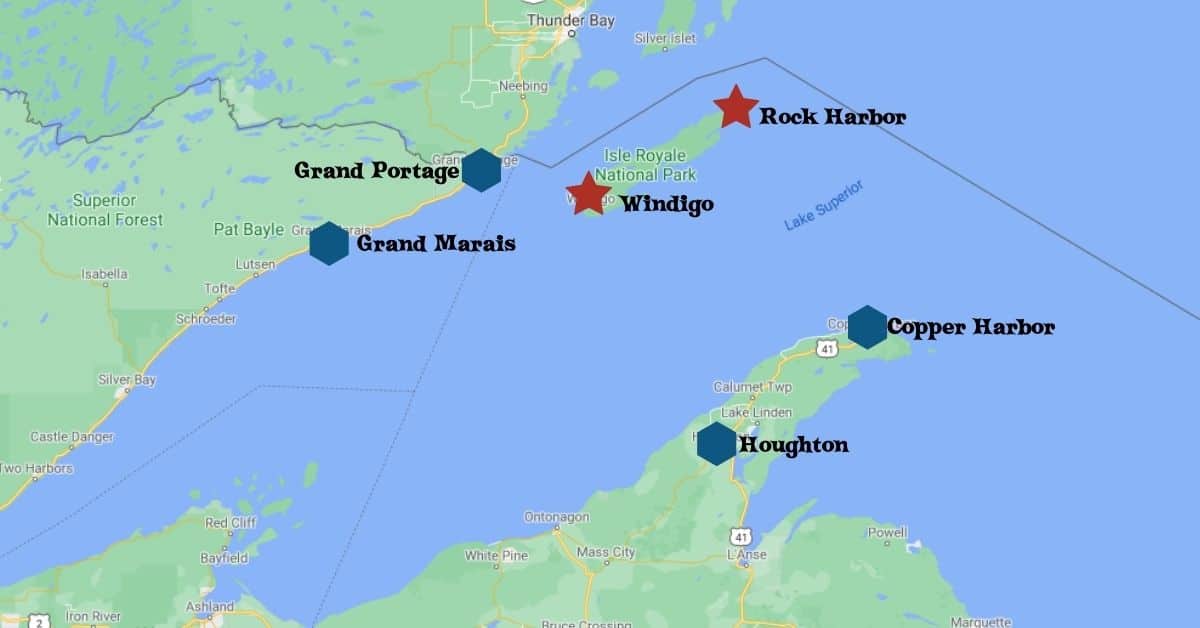 How To Get To Isle Royale National Park National Park Obsessed