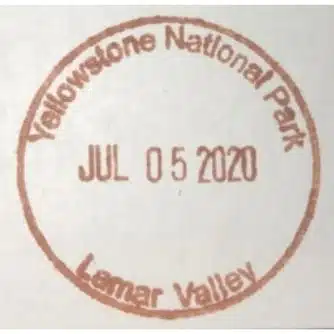 National Park Passport Stamp - Larmar Valley
