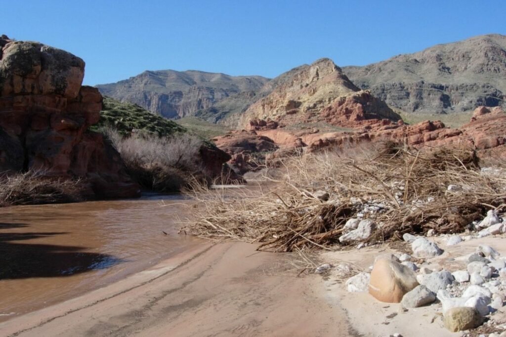 A river crossing in Arizona. 