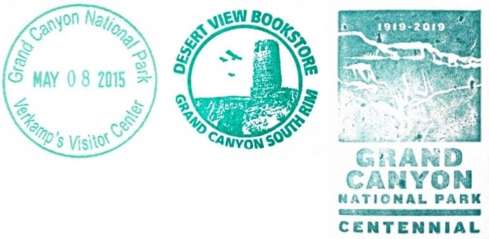 Grand Canyon National Park Passport Stamps - Desert View Watchtower