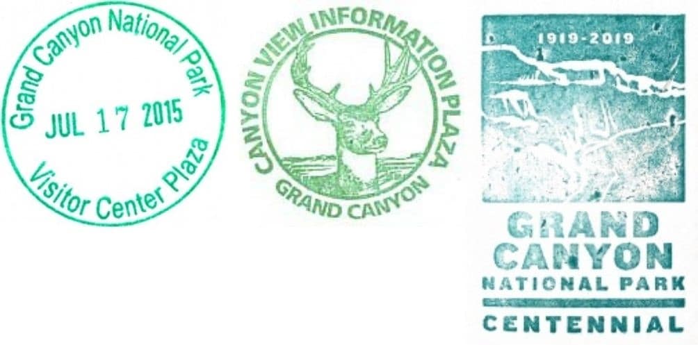 Grand Canyon National Park Passport Stamps - Grand Canyon Association Park Store