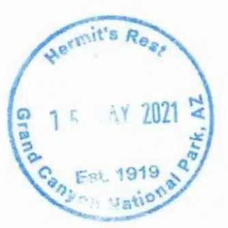 Grand Canyon National Park Passport Stamps - Hermits Rest Gift Shop