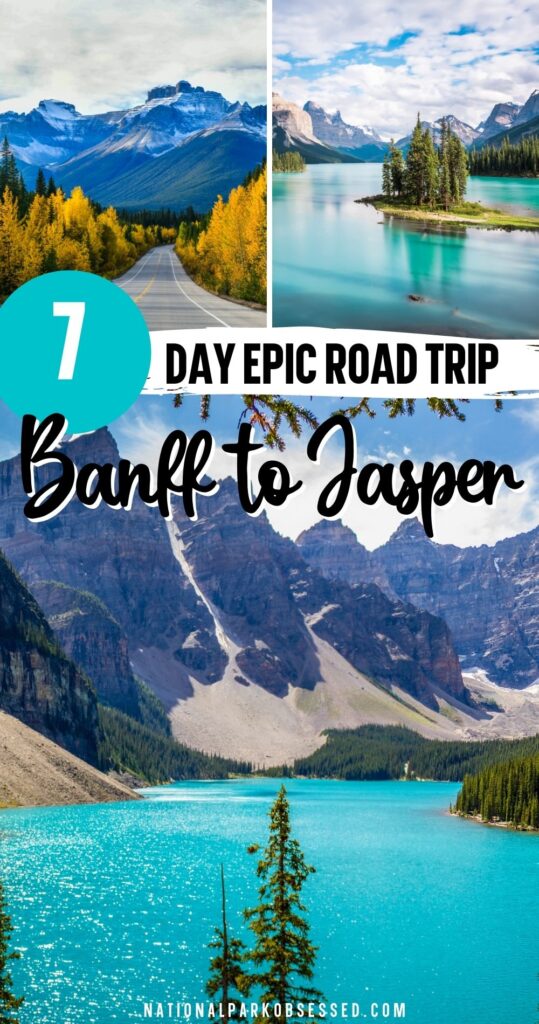banff to jasper road trip itinerary