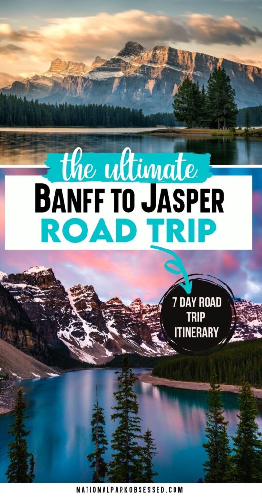 banff to jasper road trip itinerary