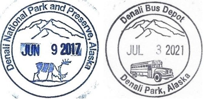 Riley Creek Campground Mercantile Passport Stamps