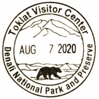 Toklat River Contact Station Passport Stamp