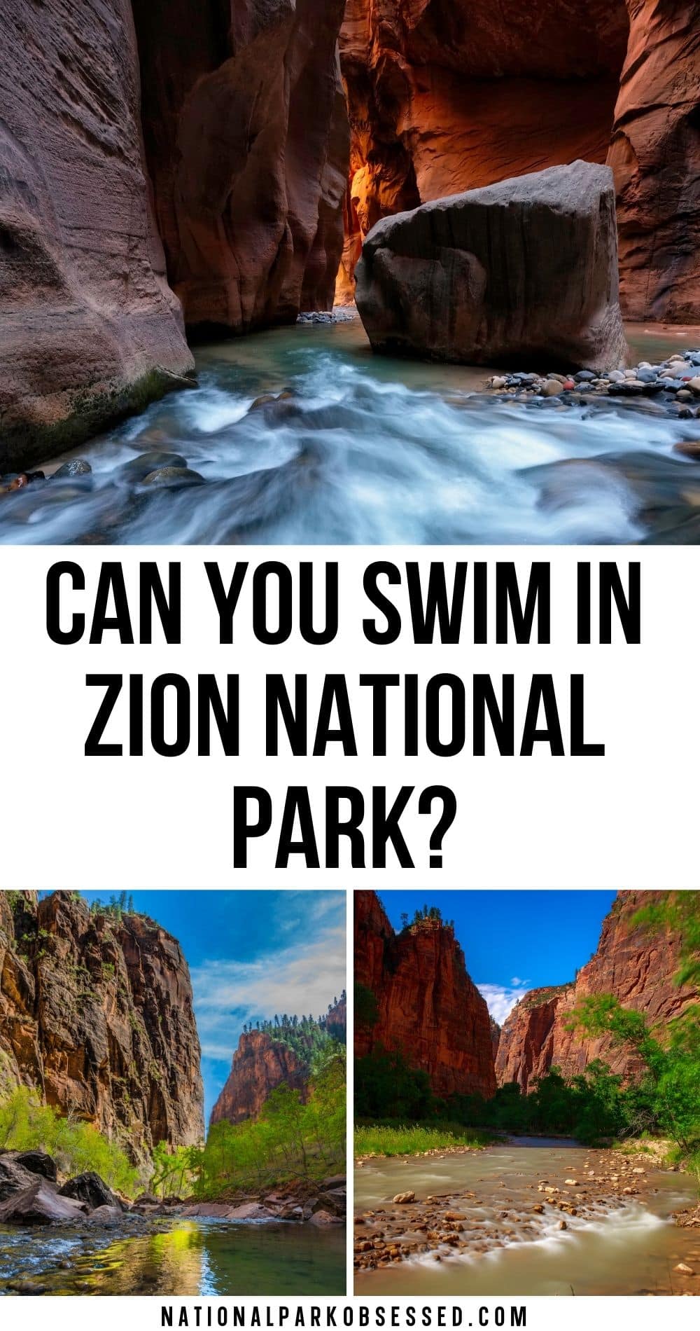Zion National Park Swimming Can You Swim In Zion National Park? (2024