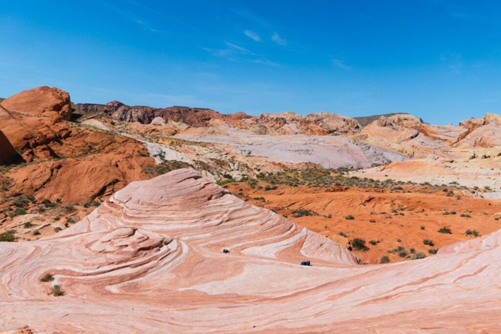 red rock formations