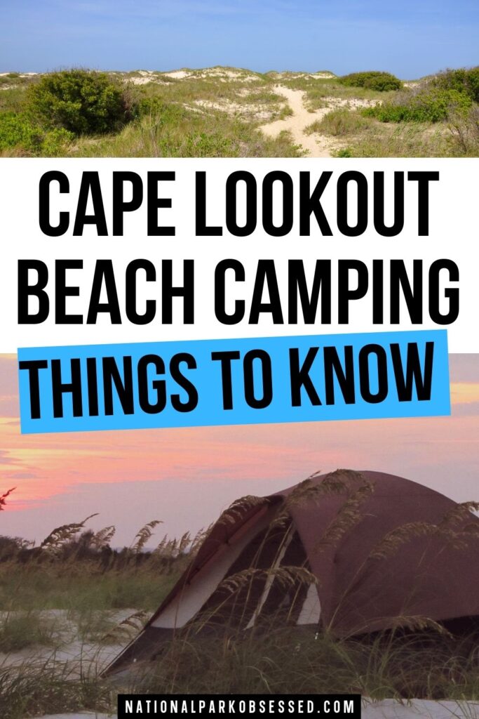 Planning to go beach camping in Cape Lookout National Seashore? Here is everything you need to know for Cape Lookout Camping.

cape lookout beach camping	/ cape lookout national seashore camping / cape lookout north Carolina / cape lookout nc camping / shackleford banks camping	 / national park beach camping / camping cape lookout nc