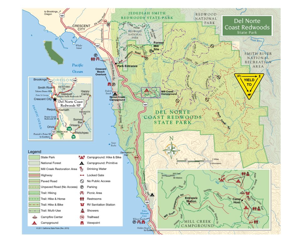 The Best Maps Of Redwood National Park For 2022 - National Park Obsessed