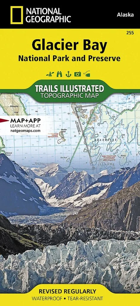 Cover of National Geographic Trails Illustrated Map of Glacier Bay