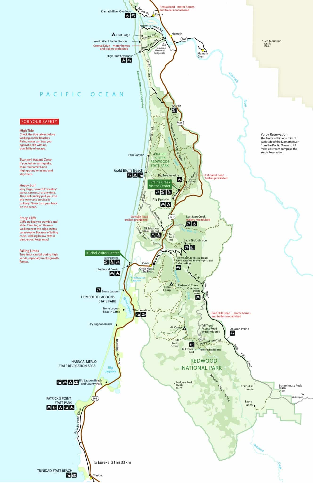 The Best Maps Of Redwood National Park For 2022 - National Park Obsessed