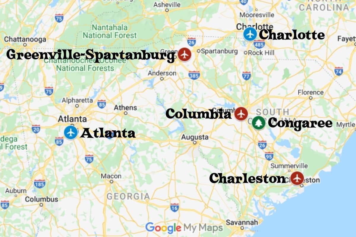 Closest Airport To Congaree National Park nationalparkobsessed.com