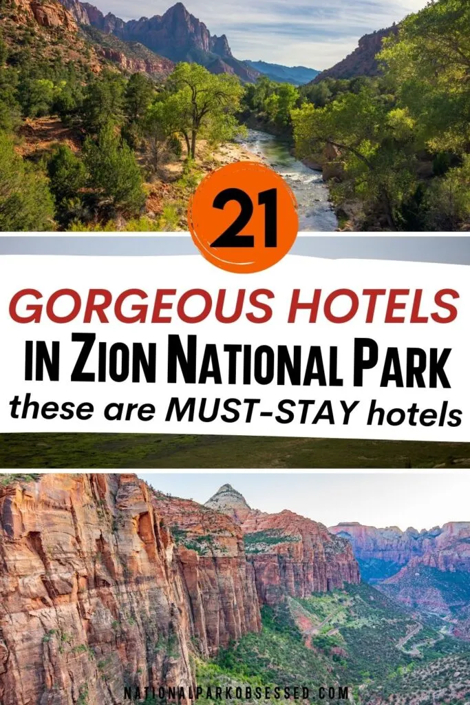 best hotel to stay in zion national park