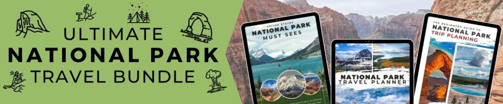 national park road trip 1 week