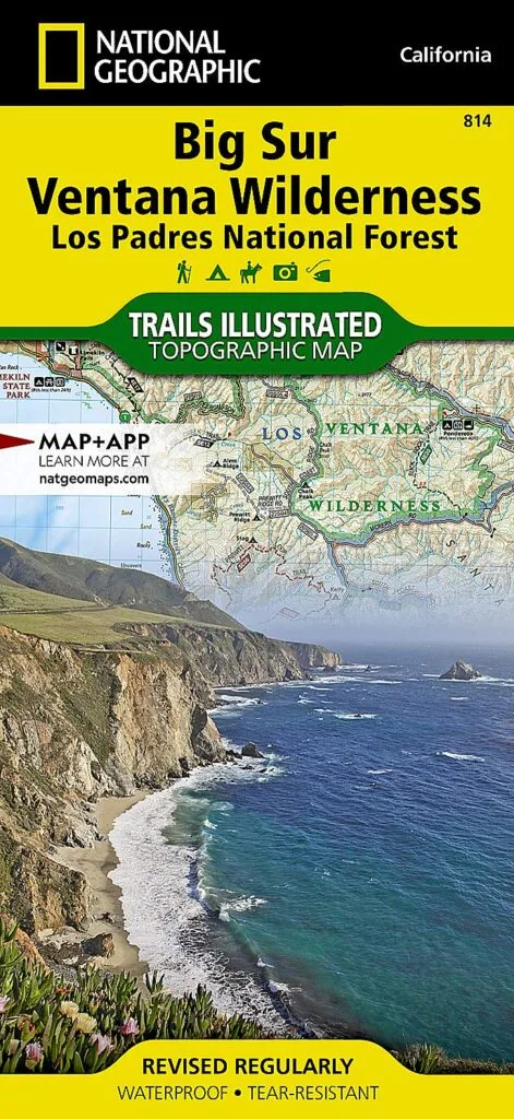 National Geographic Trails Illustrated Map of Pinnacles